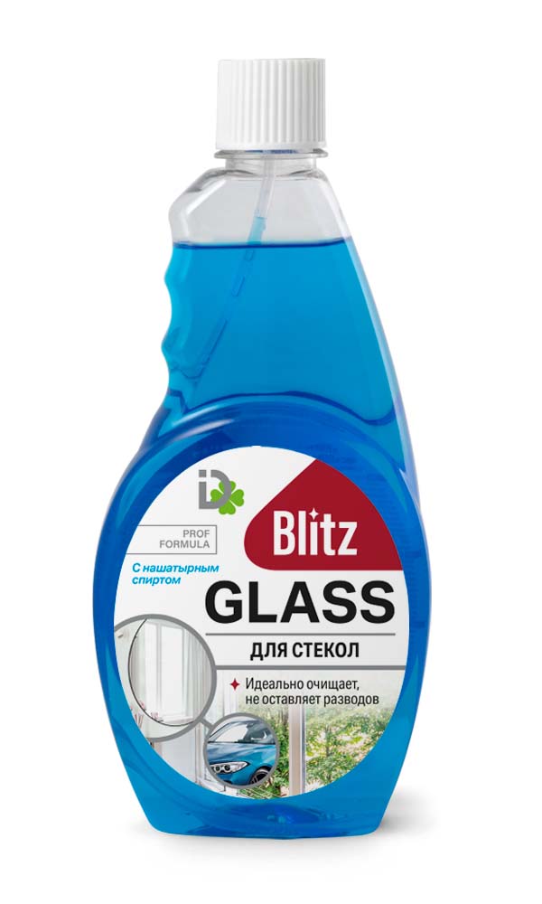 BLITZ GLASS для стекол с нашатырным спиртом (запасной блок), 500 г